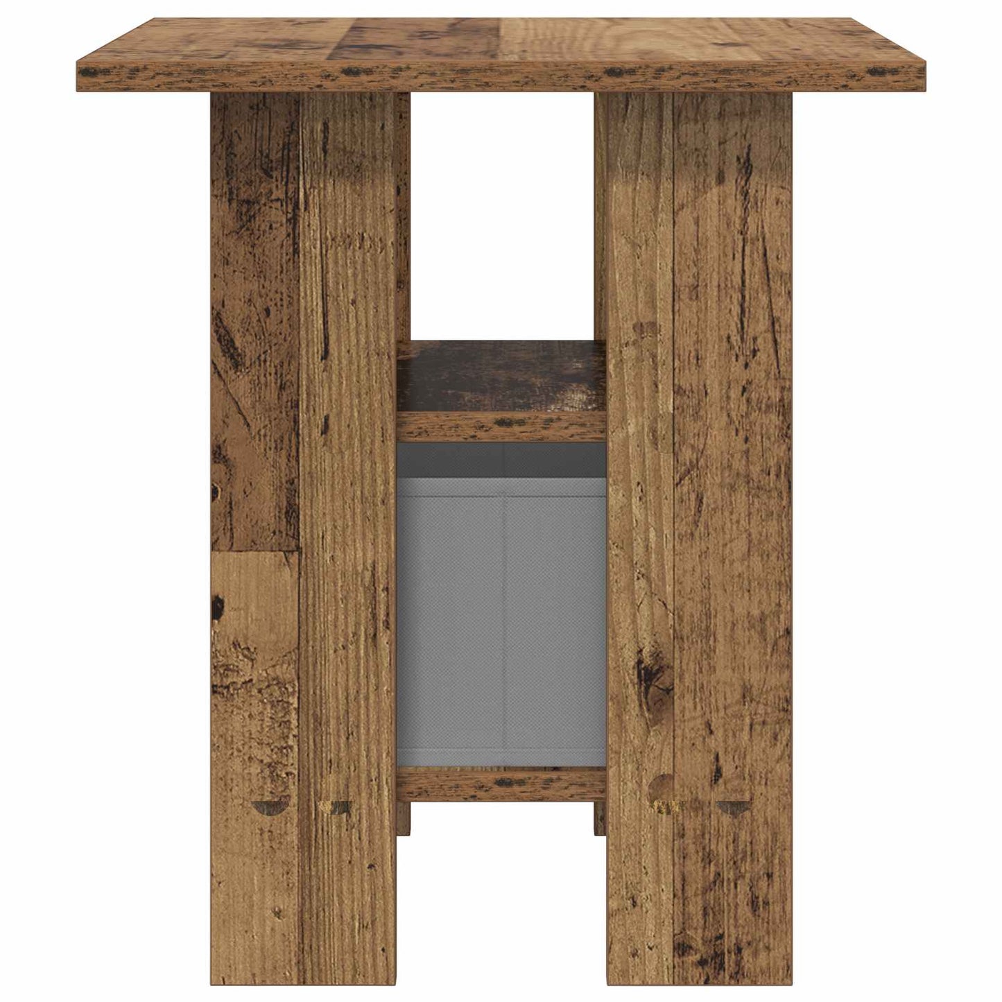Bedside Table Old Wood 41 x 40 x 45 cm Engineered Wood