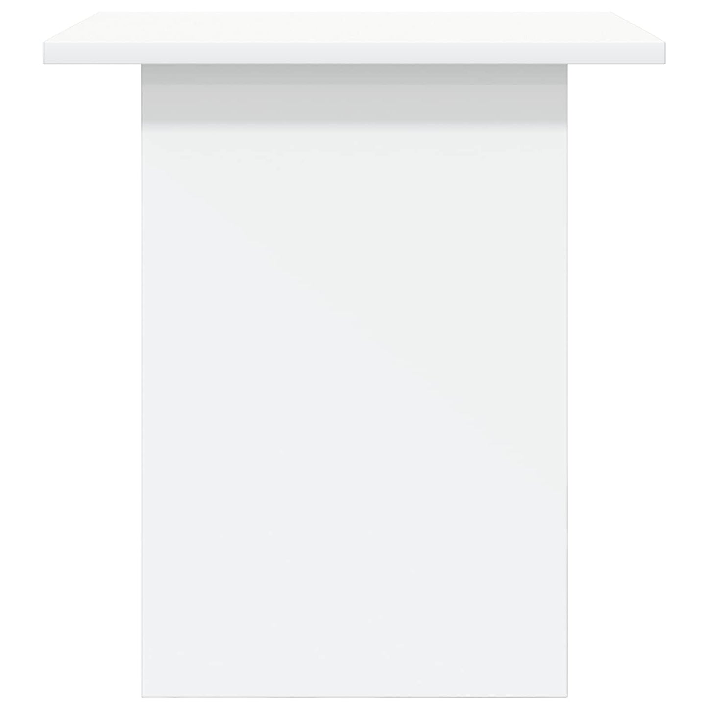 Bedside Table with Drawer White 41 x 40 x 45 cm Engineered Wood