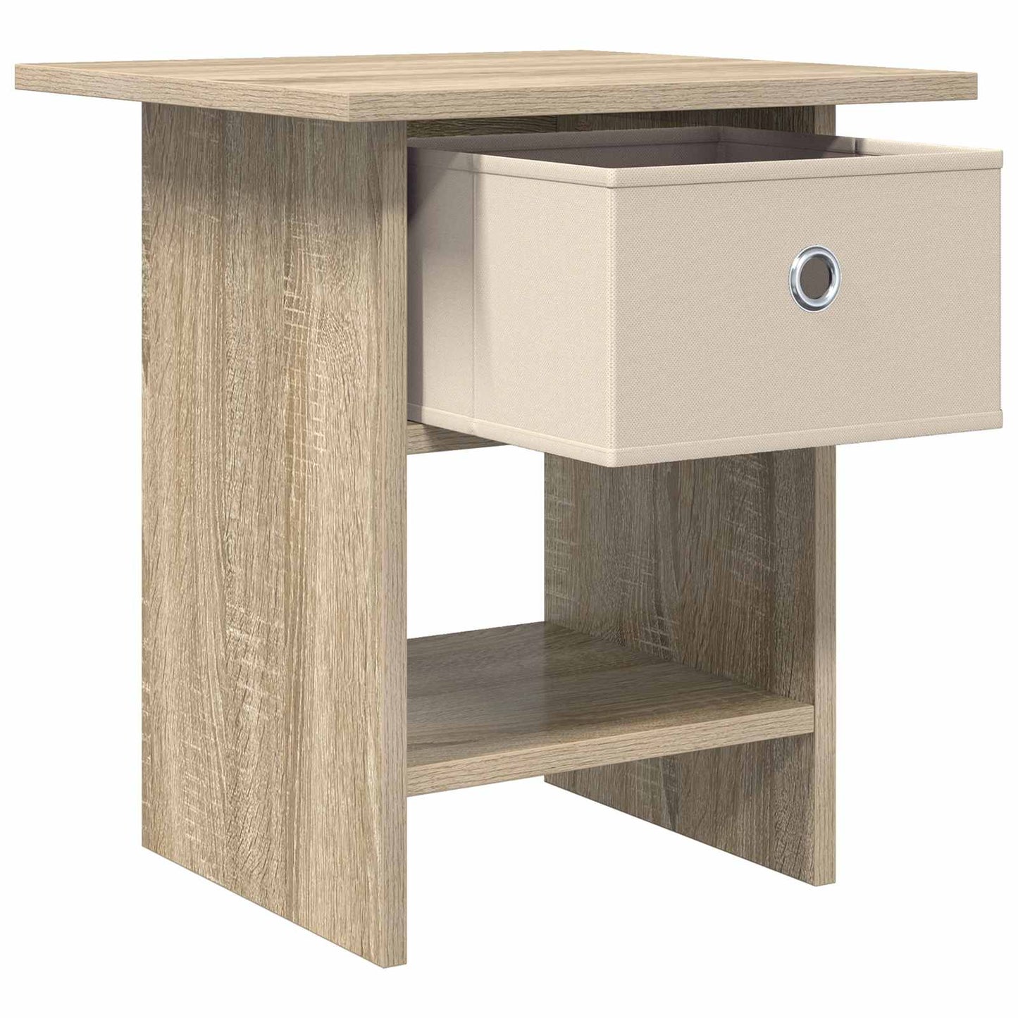 Bedside Table 2 pcs Sonoma Oak 41 x 40 x 45 cm Engineered Wood