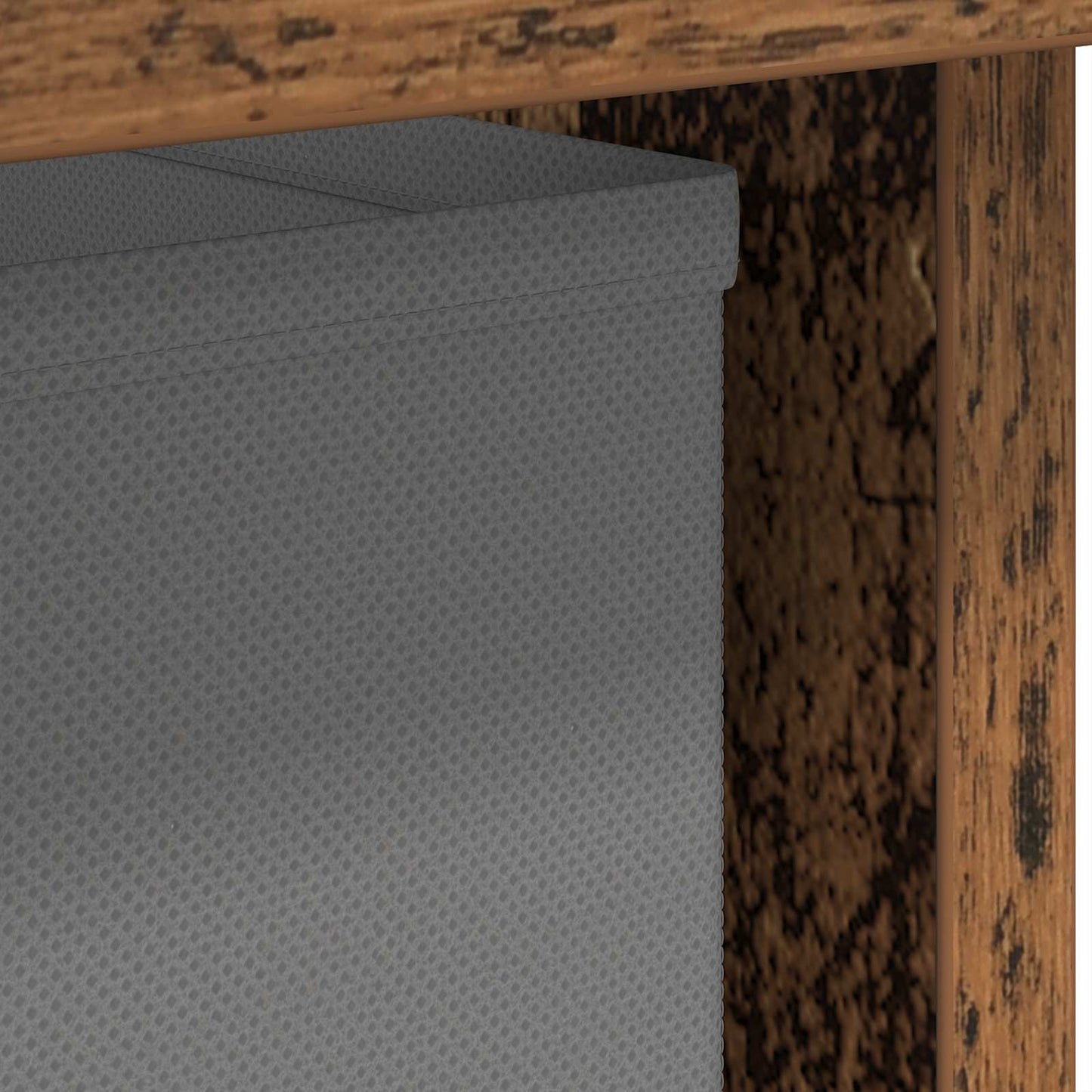 Bedside Table Old Wood 41 x 40 x 45 cm Engineered Wood