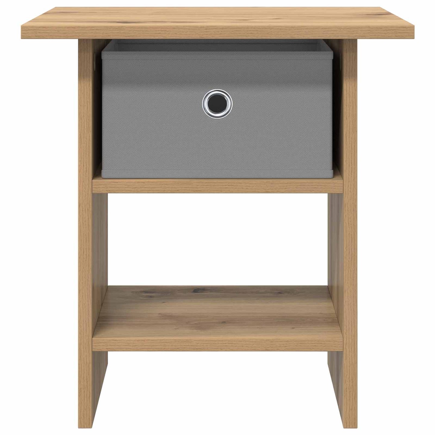 Bedside Table 2 pcs Artisan Oak 41 x 40 x 45 cm Engineered Wood