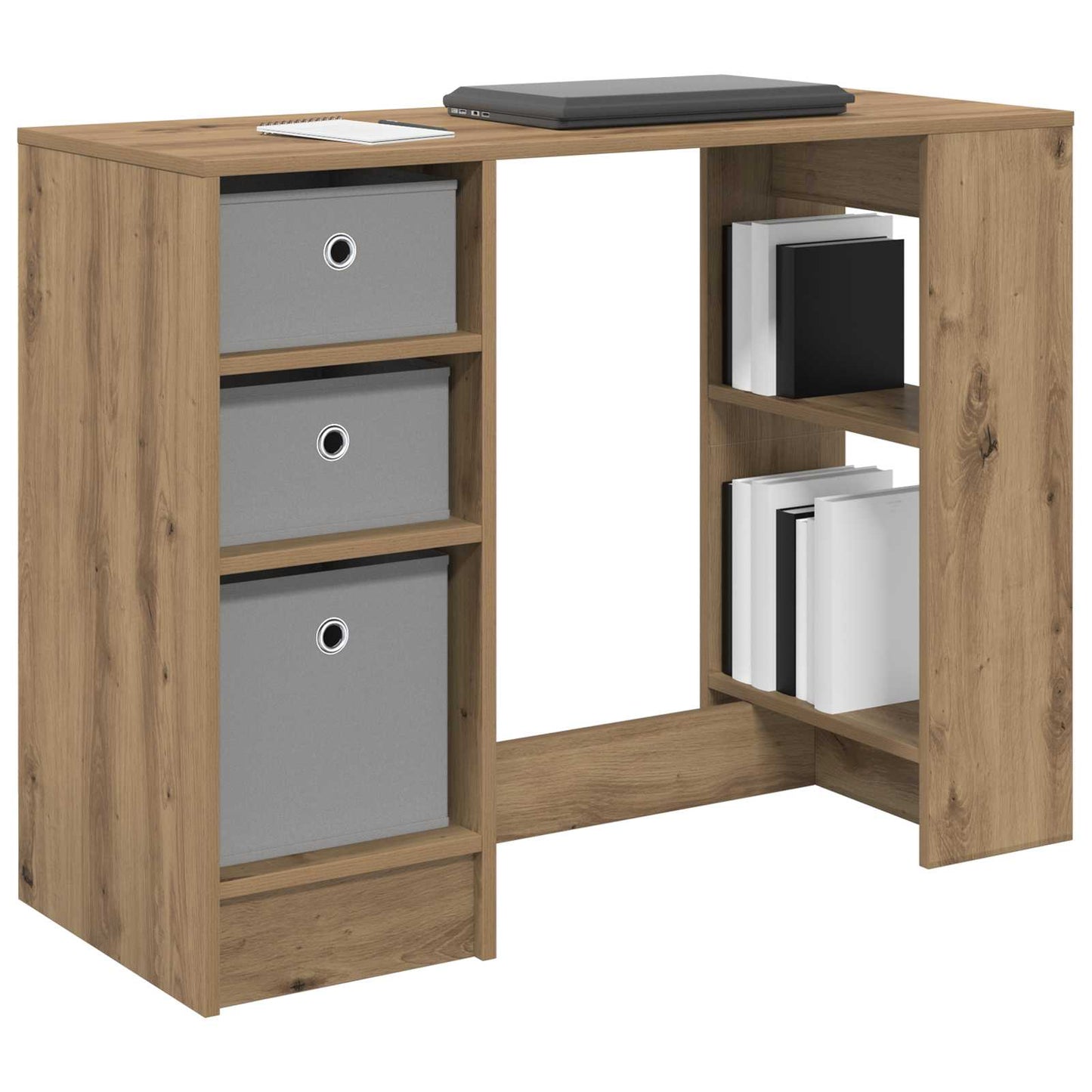 Desk Artisan Oak Engineered Wood 100 x 40 x 75 cm