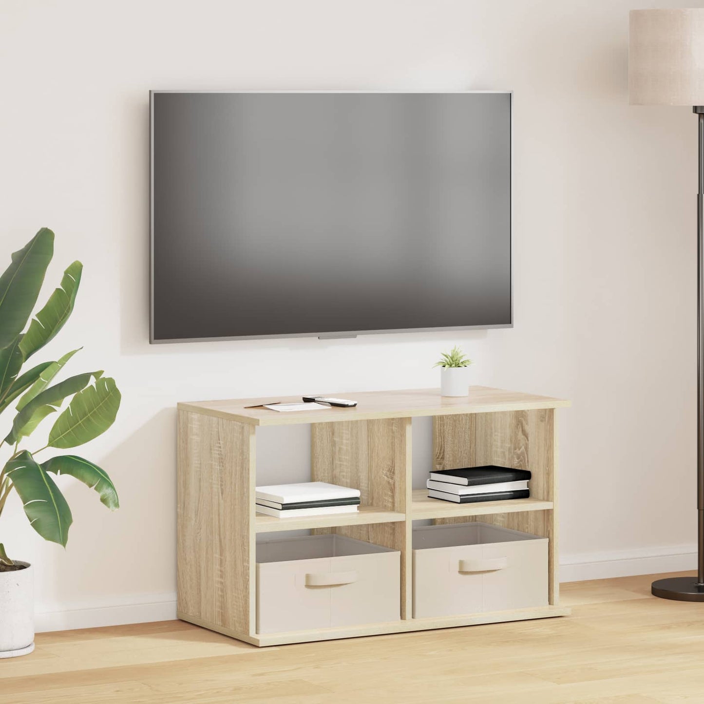 TV stand with Drawer Sonoma Oak 79 x 40 x 48 cm