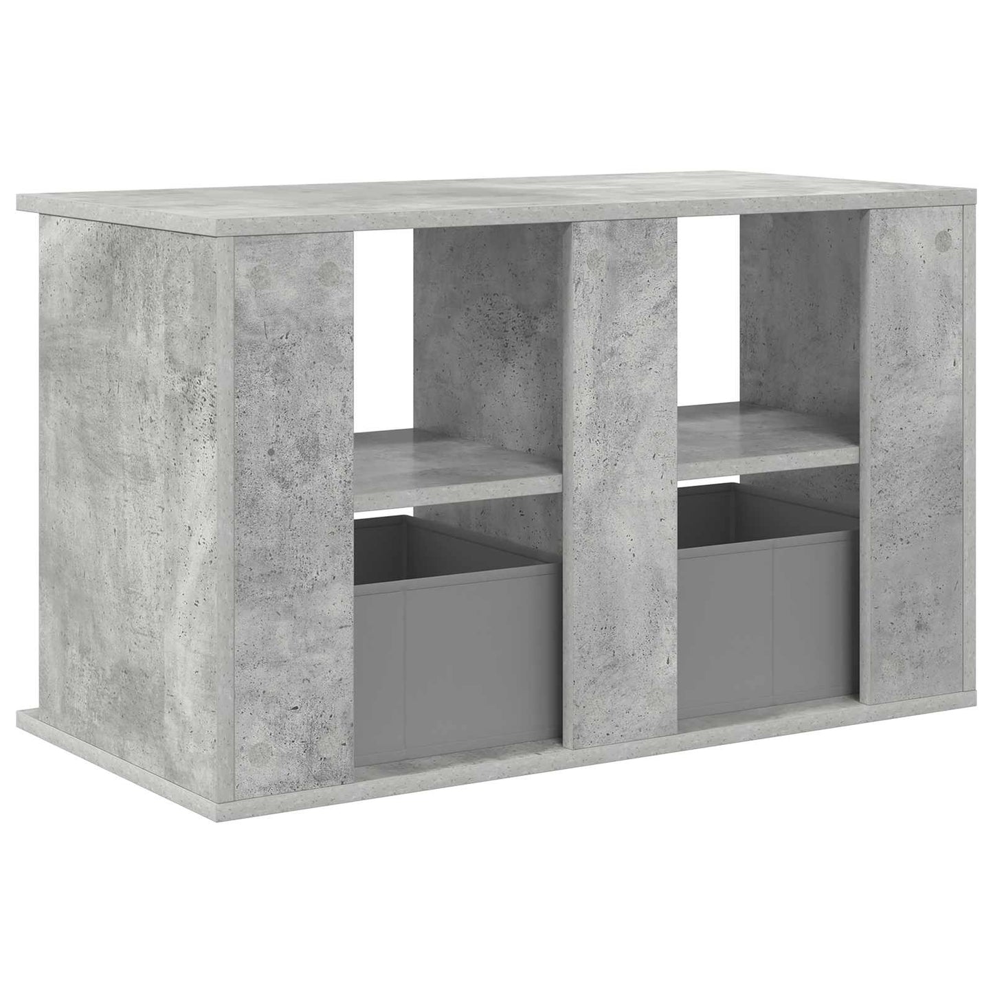 TV stand with Drawer Concrete Grey 79 x 40 x 48 cm