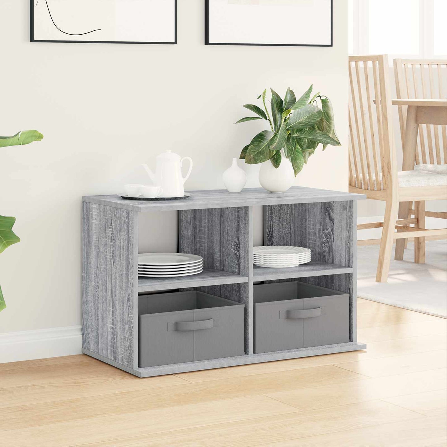 TV stand with Drawer Grey Sonoma 79 x 40 x 48 cm