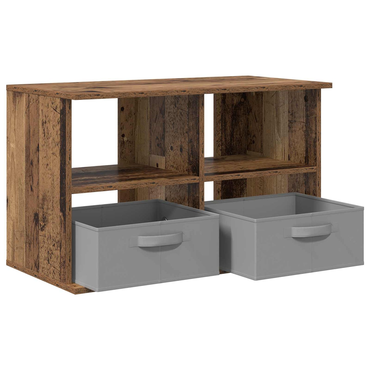 TV stand with Drawer Old Wood 79 x 40 x 48 cm