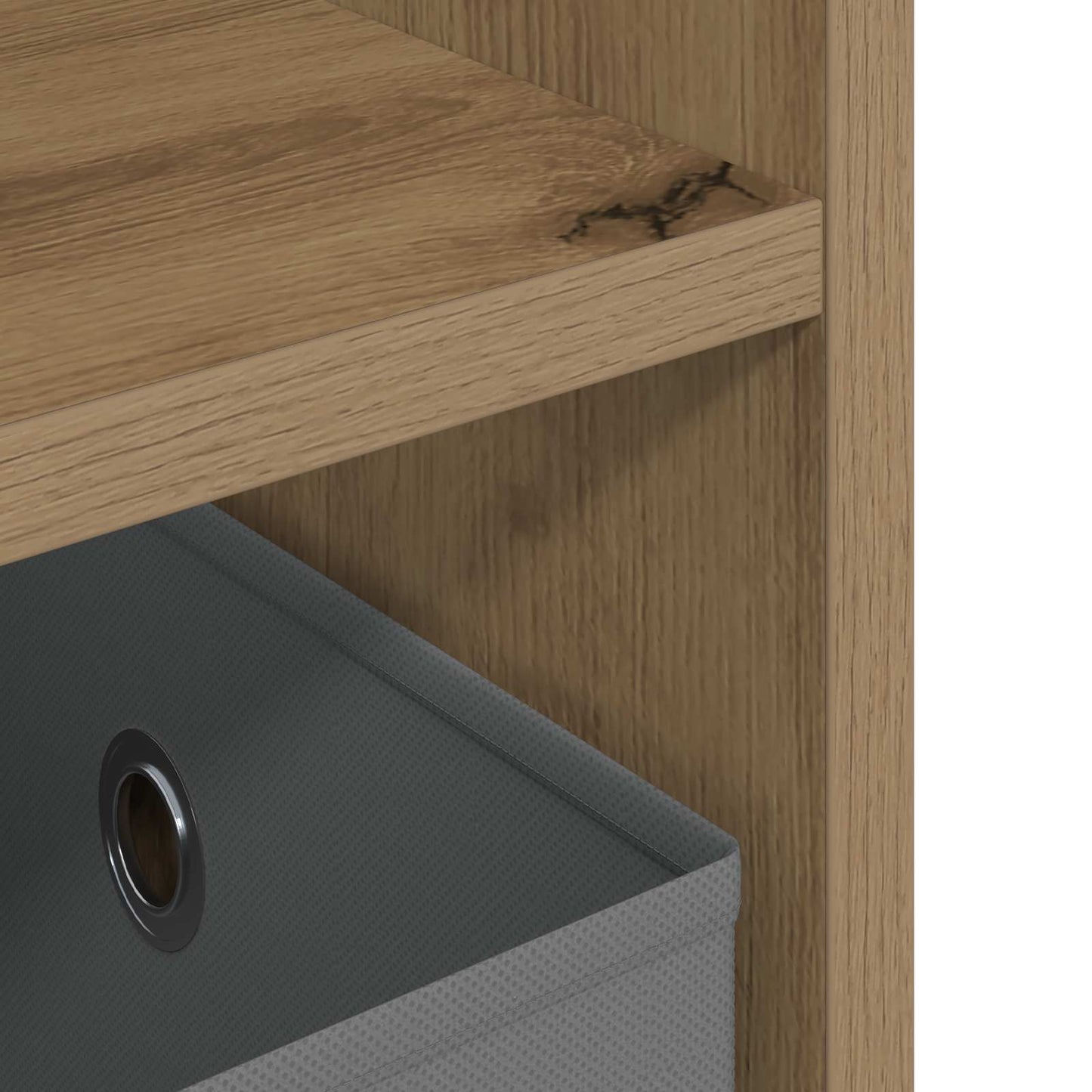 TV stand with Drawer Artisan Oak 79 x 40 x 48 cm