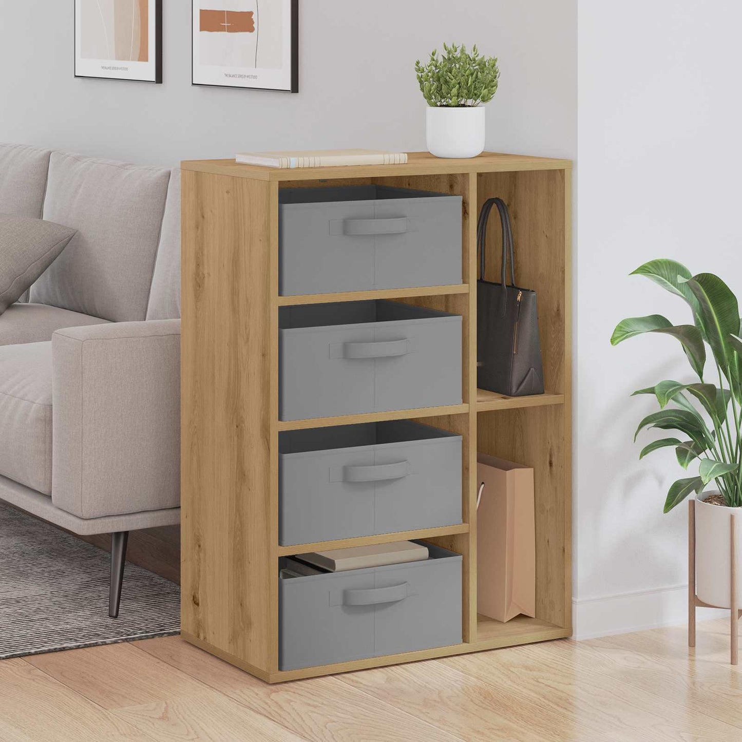 Sideboard Artisan Oak 60 x 33.5 x 84 cm