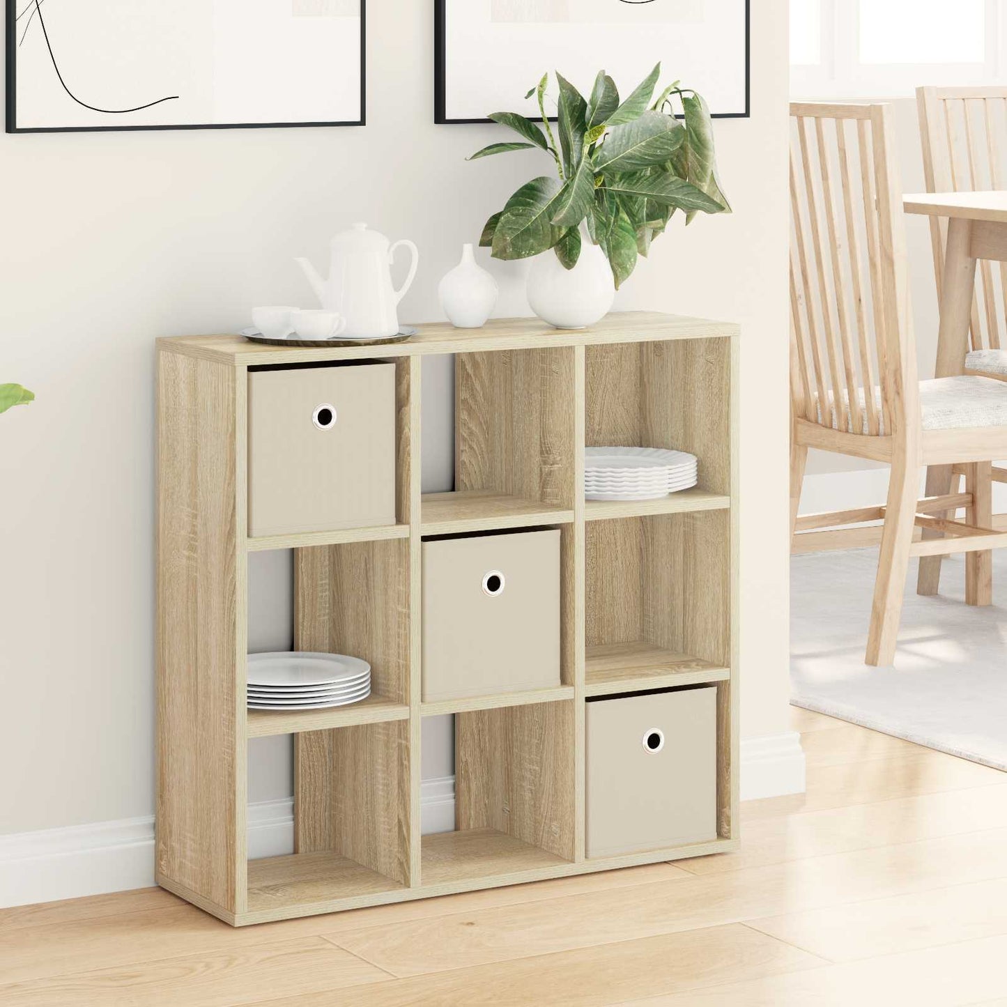 Sideboard with Drawer Sonoma Oak 73.5 x 24 x 69.5 cm