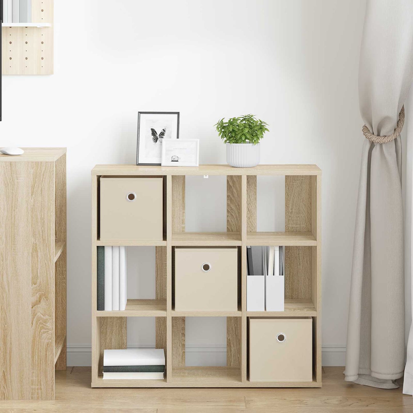 Sideboard with Drawer Sonoma Oak 73.5 x 24 x 69.5 cm
