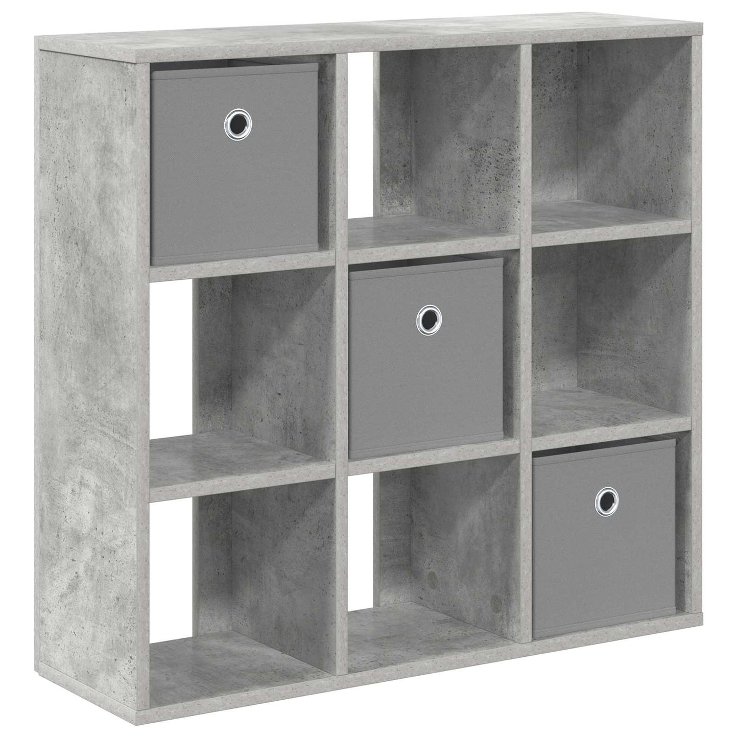 Sideboard with Drawer Concrete Grey 73.5 x 24 x 69.5 cm
