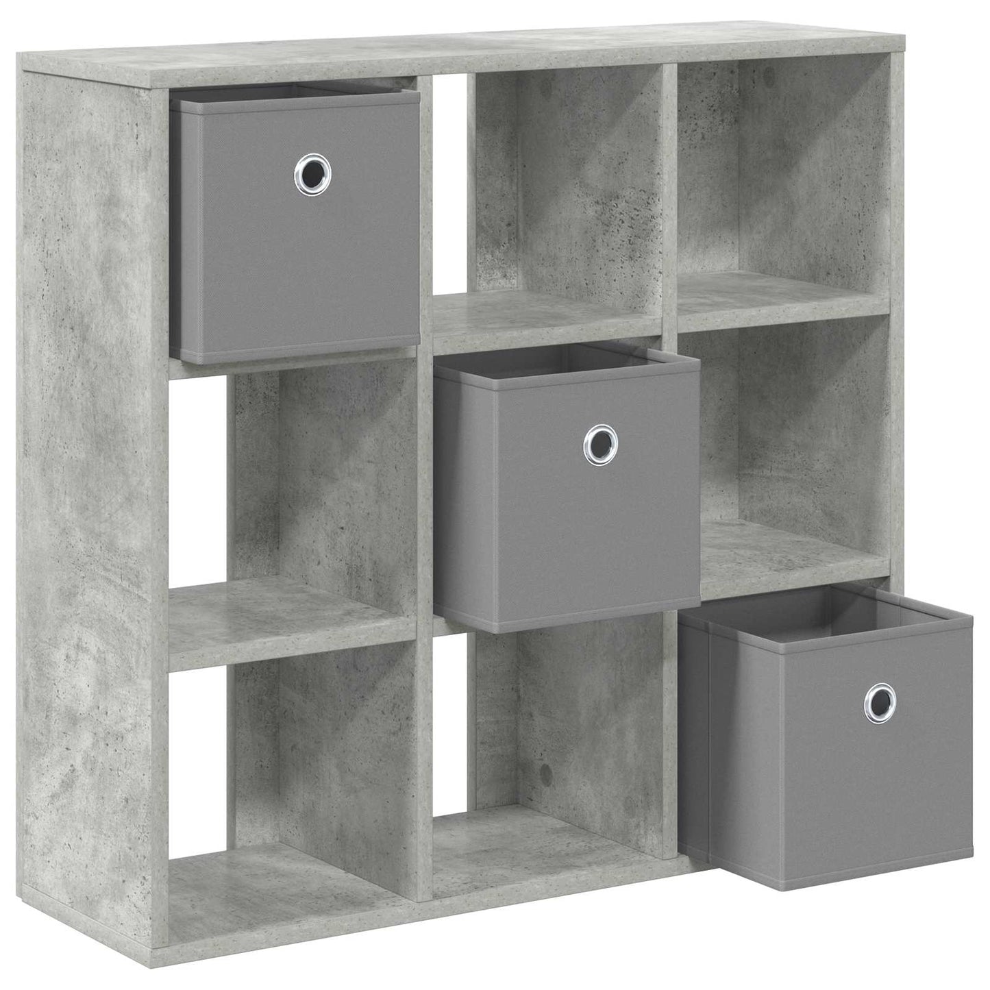 Sideboard with Drawer Concrete Grey 73.5 x 24 x 69.5 cm