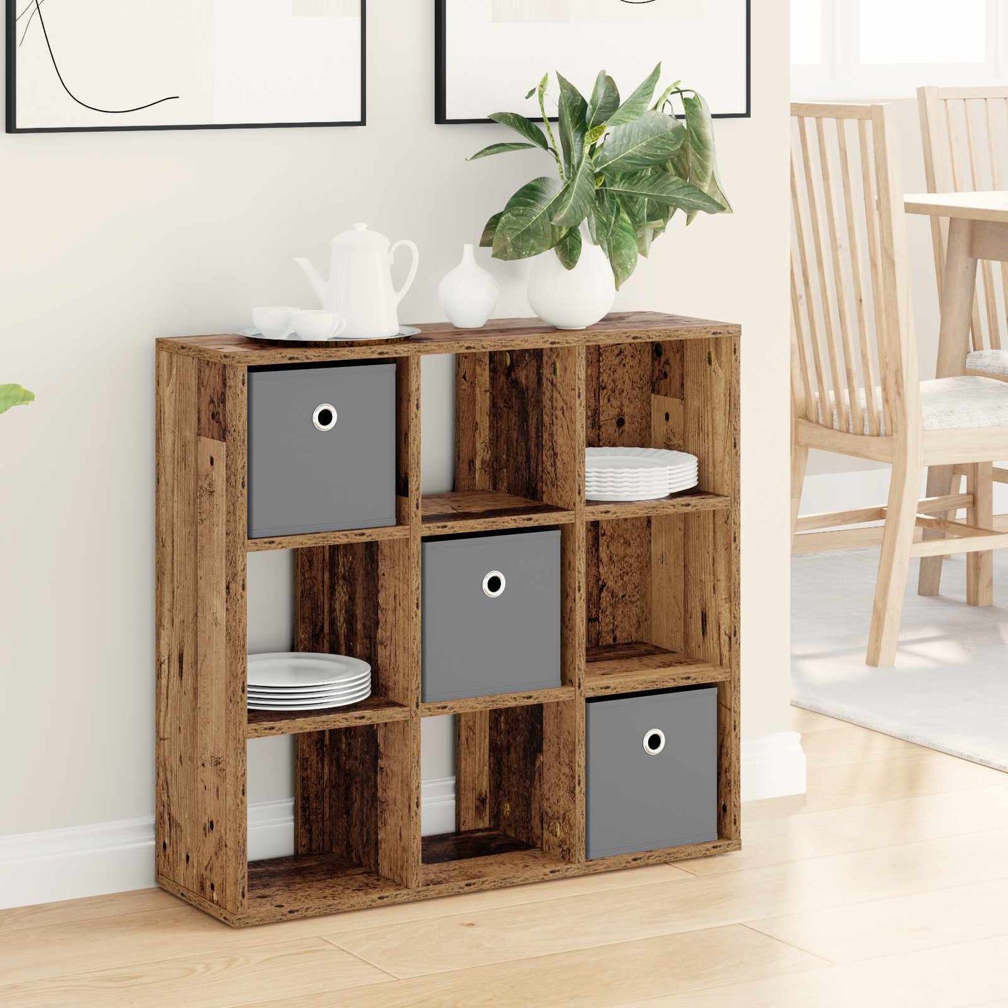 Sideboard with Drawer Old Wood 73.5 x 24 x 69.5 cm