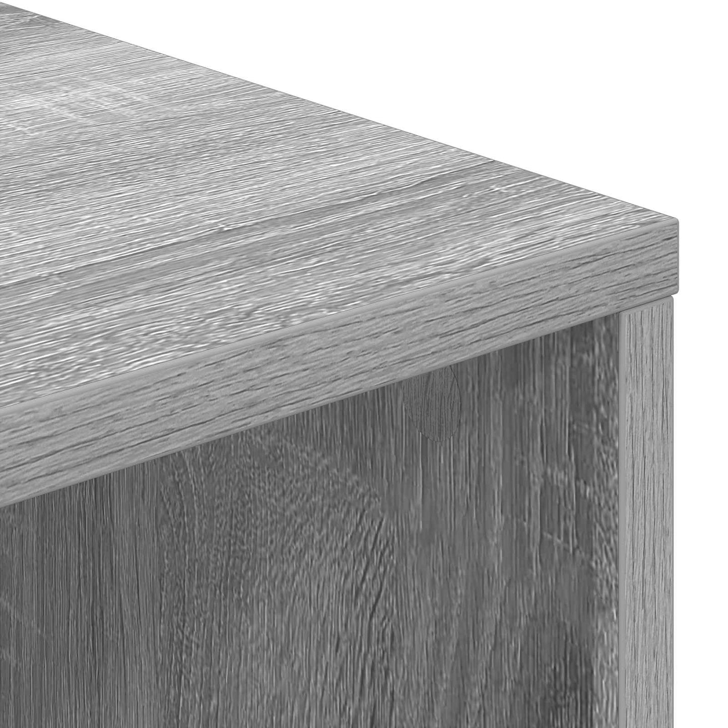 Sideboard with Drawer Grey Sonoma 88.5 x 29 x 84.5 cm