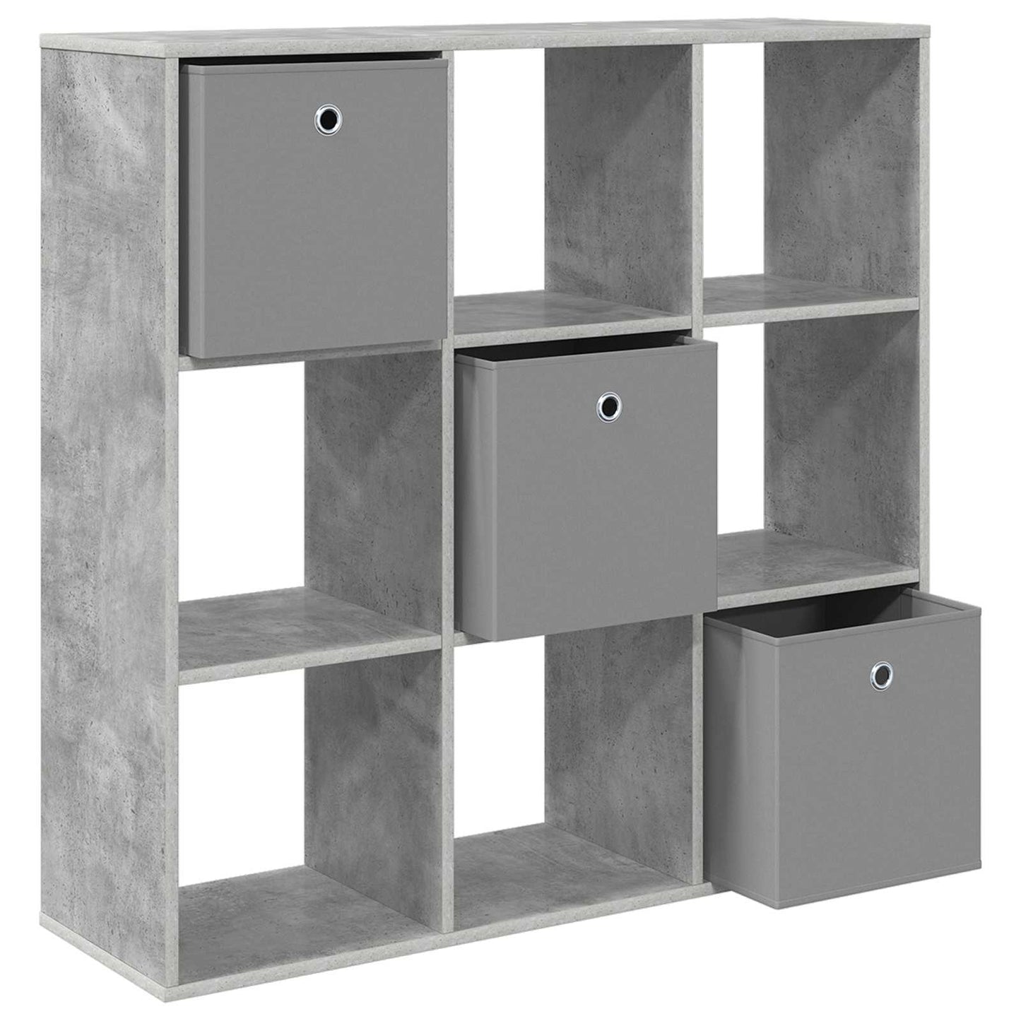 Sideboard with Drawer Concrete Grey 102 x 31 x 99.5 cm