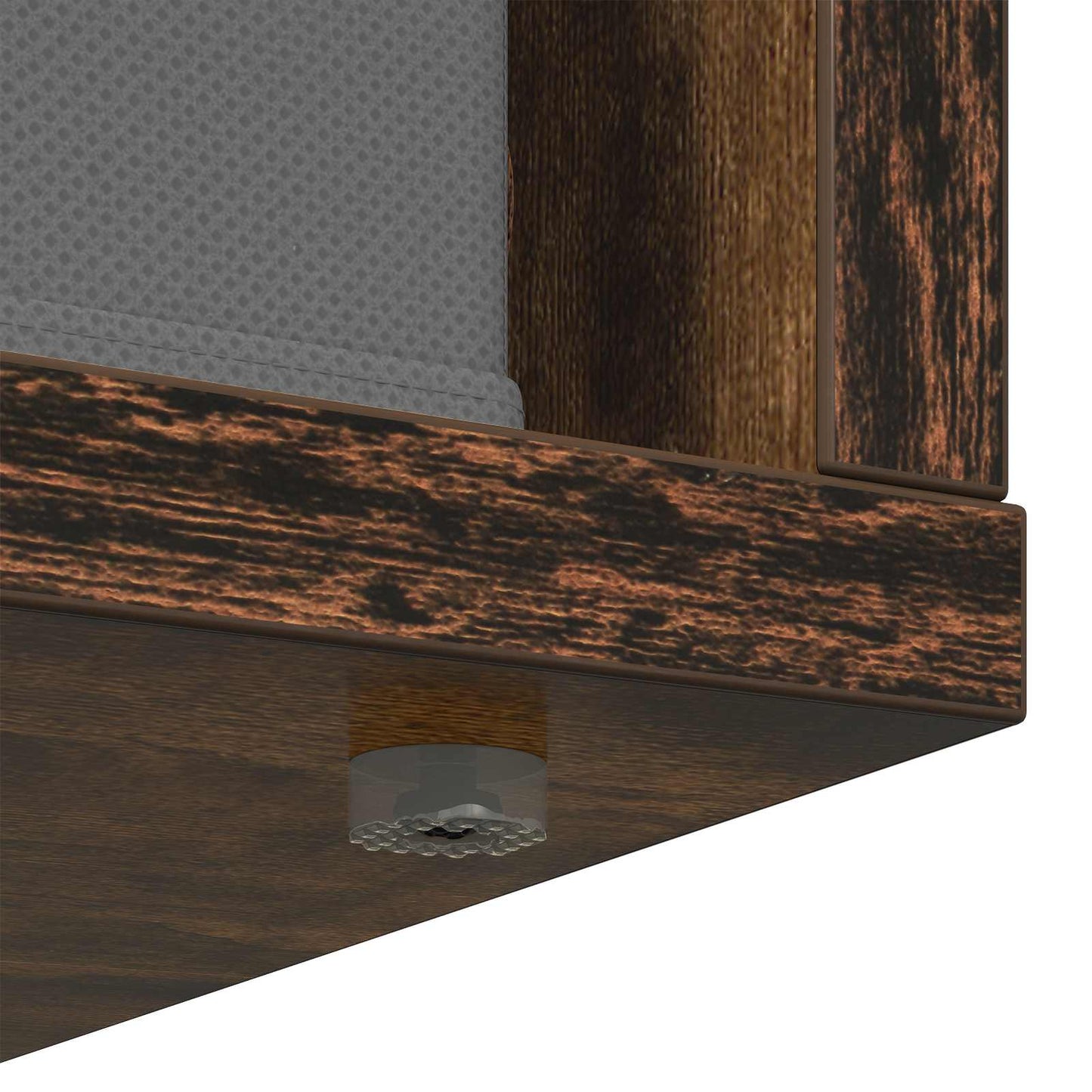Sideboard with Drawer Smoked Oak 102 x 31 x 99.5 cm