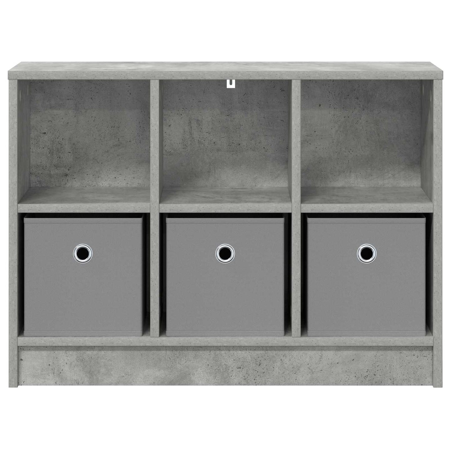 Sideboard with Drawer Concrete Grey 73.5 x 22.5 x 53.5 cm