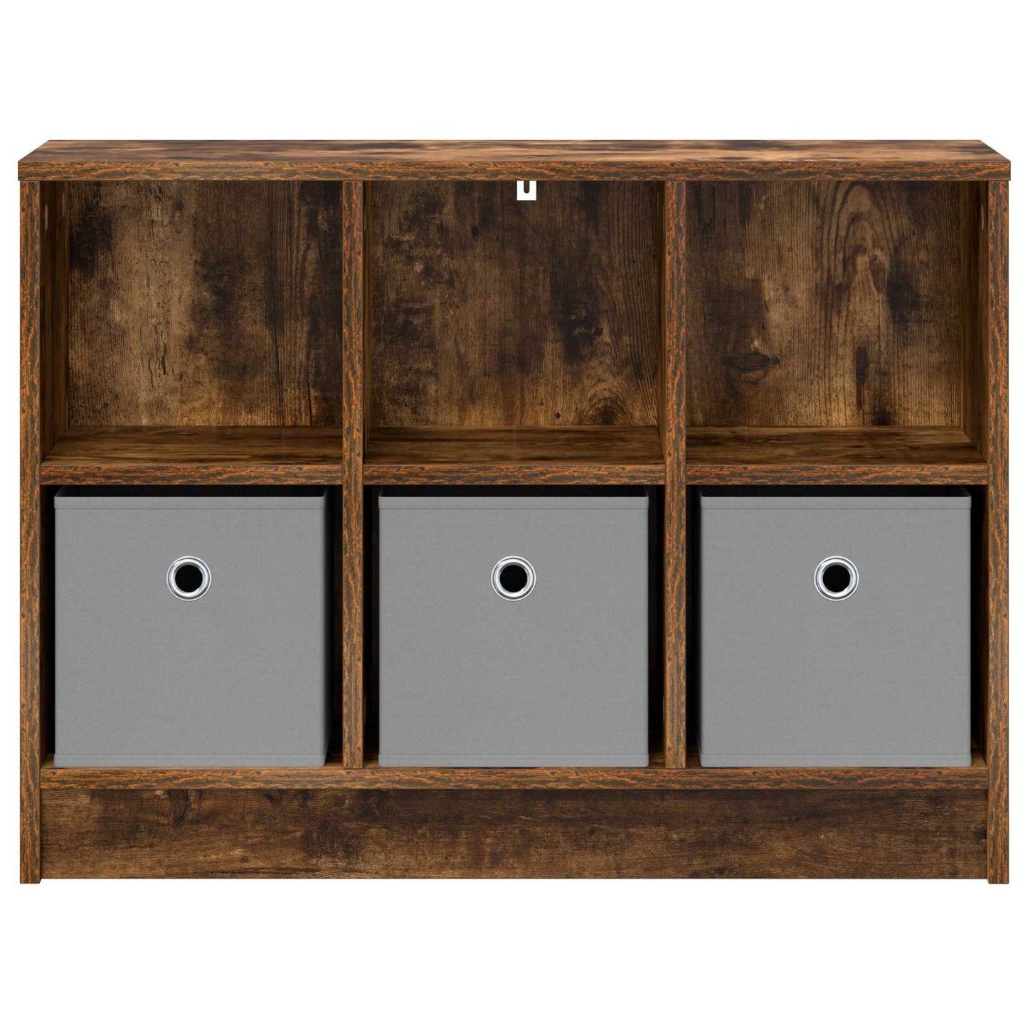 Sideboard with Drawer Smoked Oak 73.5 x 22.5 x 53.5 cm