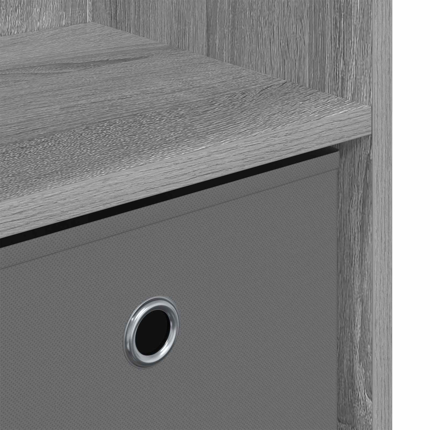 Sideboard with Drawer Grey Sonoma 73.5 x 22.5 x 53.5 cm