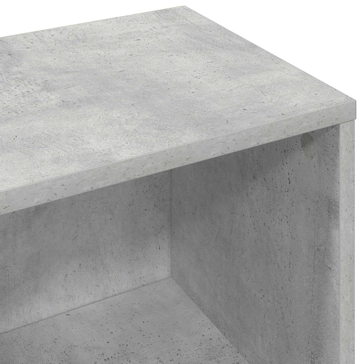 Sideboard with Drawer Concrete Grey 88.5 x 27.5 x 63.5 cm