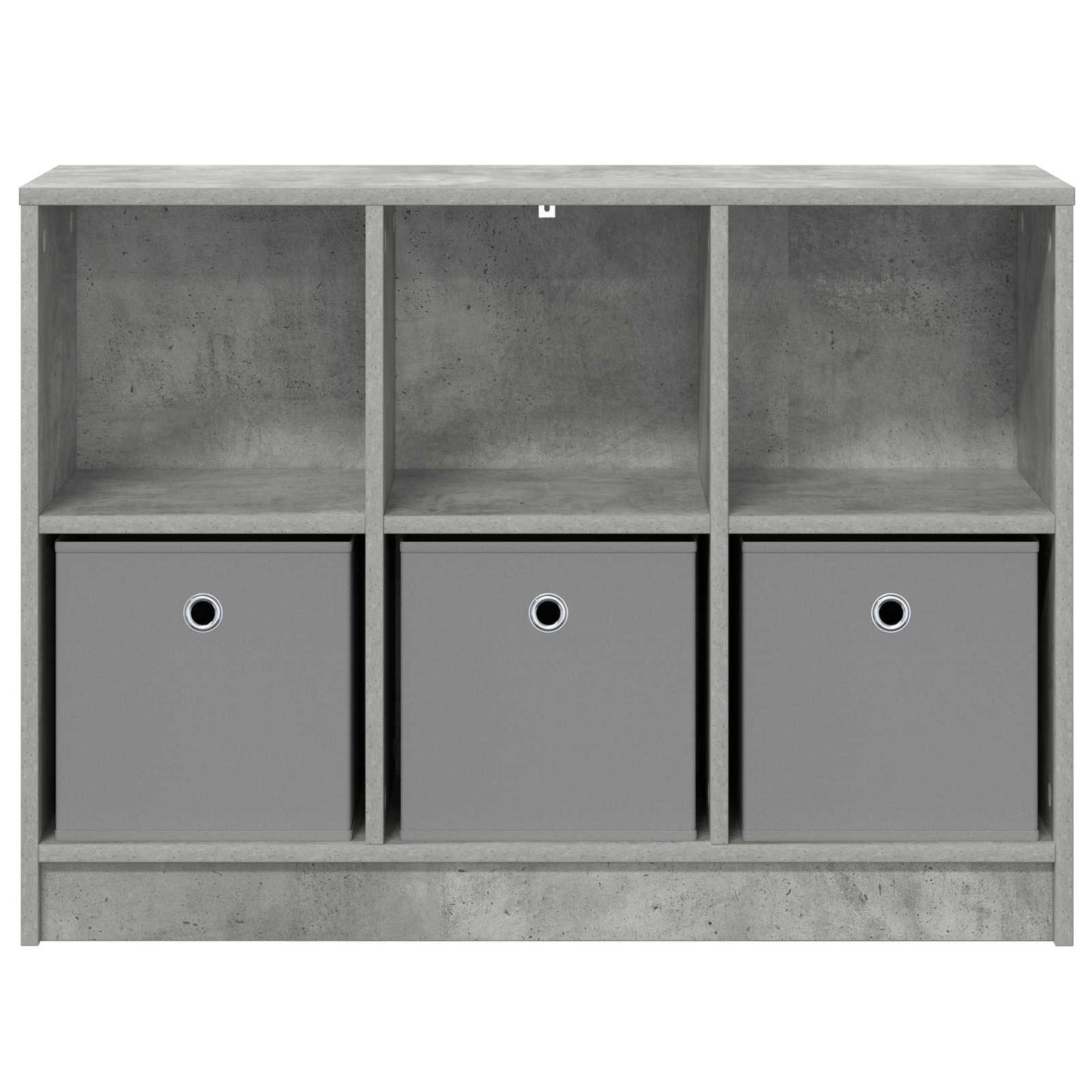 Sideboard with Drawer Concrete Grey 88.5 x 27.5 x 63.5 cm