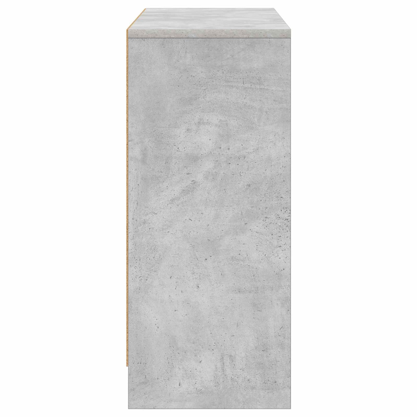 Sideboard with Drawer Concrete Grey 88.5 x 27.5 x 63.5 cm