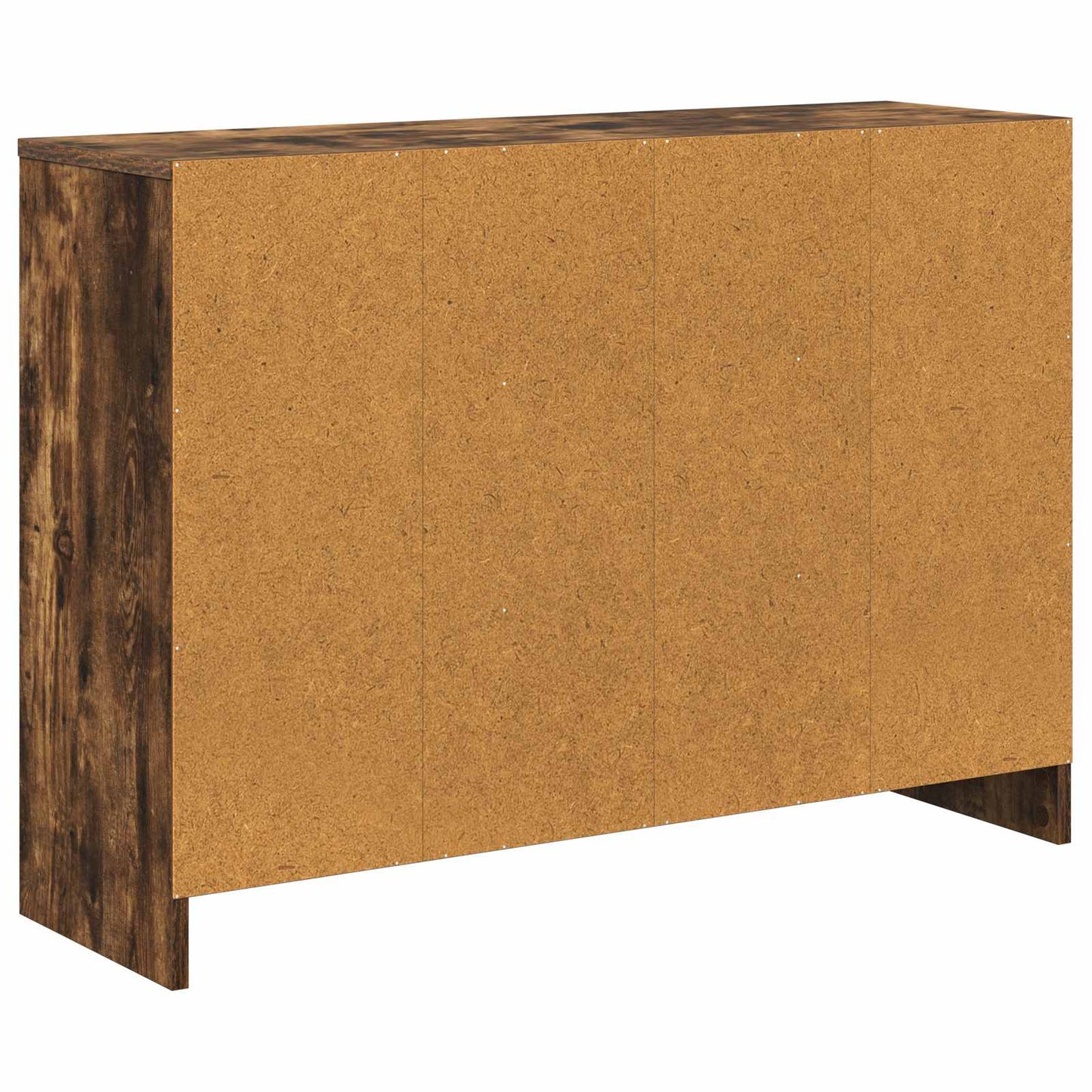 Sideboard with Drawer Smoked Oak 88.5 x 27.5 x 63.5 cm