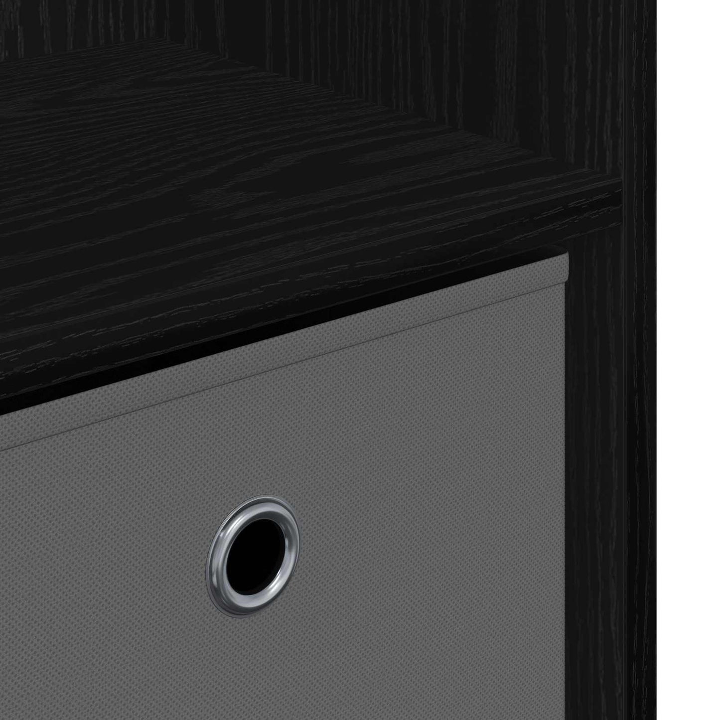 Sideboard with Drawer Black Oak 102 x 32 x 73.5 cm