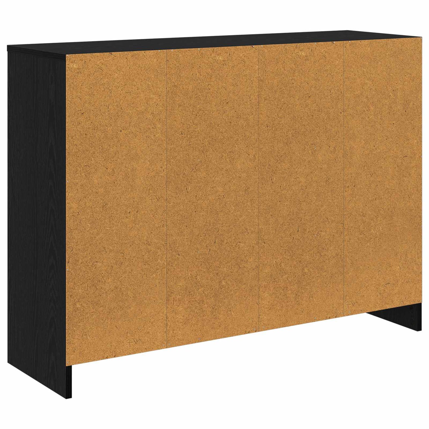 Sideboard with Drawer Black Oak 102 x 32 x 73.5 cm