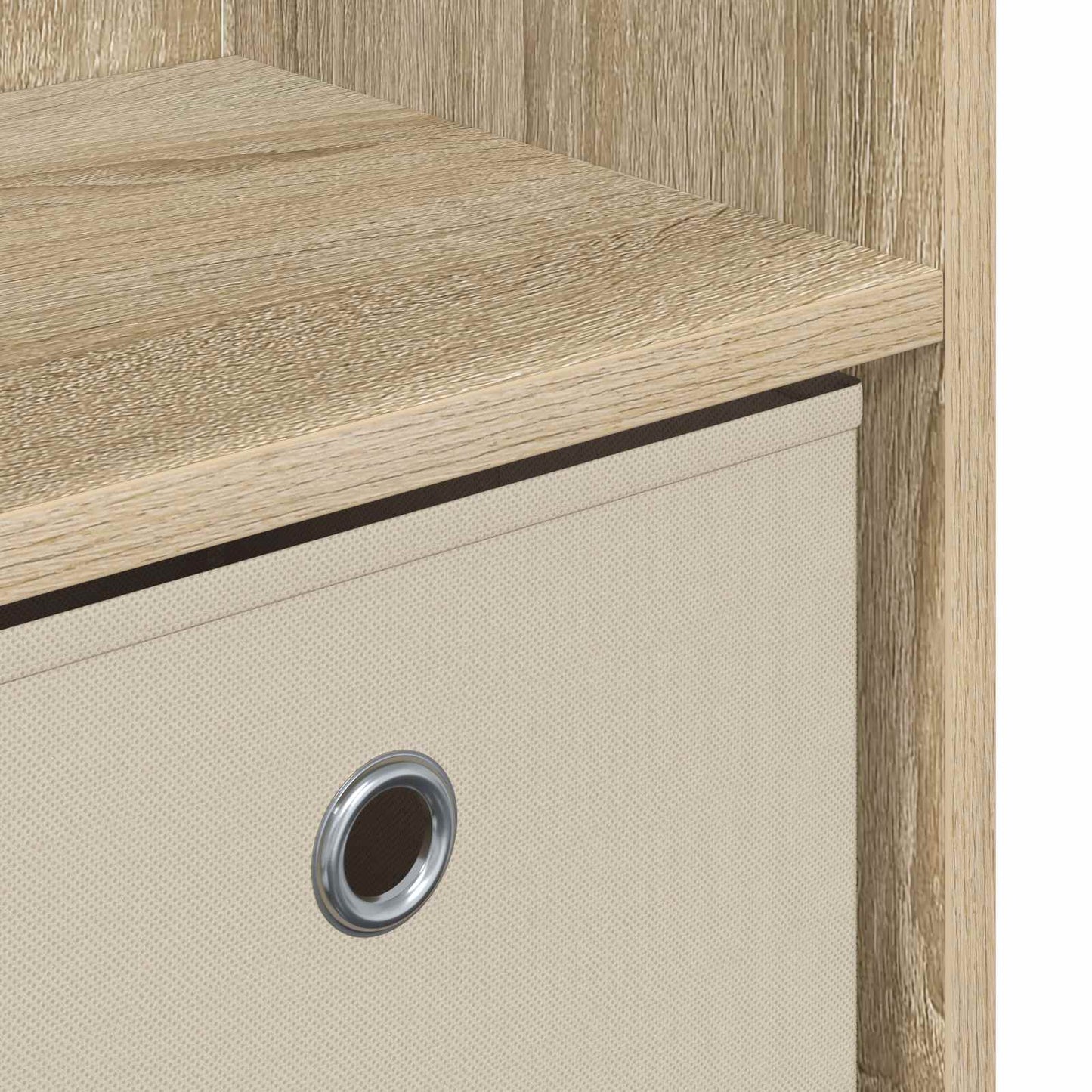 Sideboard with Drawer Sonoma Oak 102 x 32 x 73.5 cm