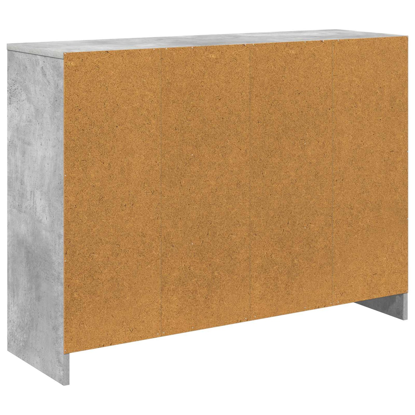 Sideboard with Drawer Concrete Grey 102 x 32 x 73.5 cm