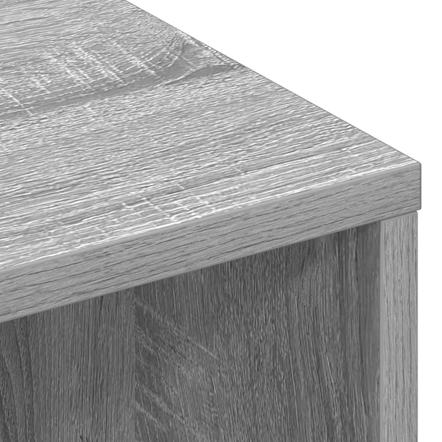 Sideboard with Drawer Grey Sonoma 102 x 32 x 73.5 cm
