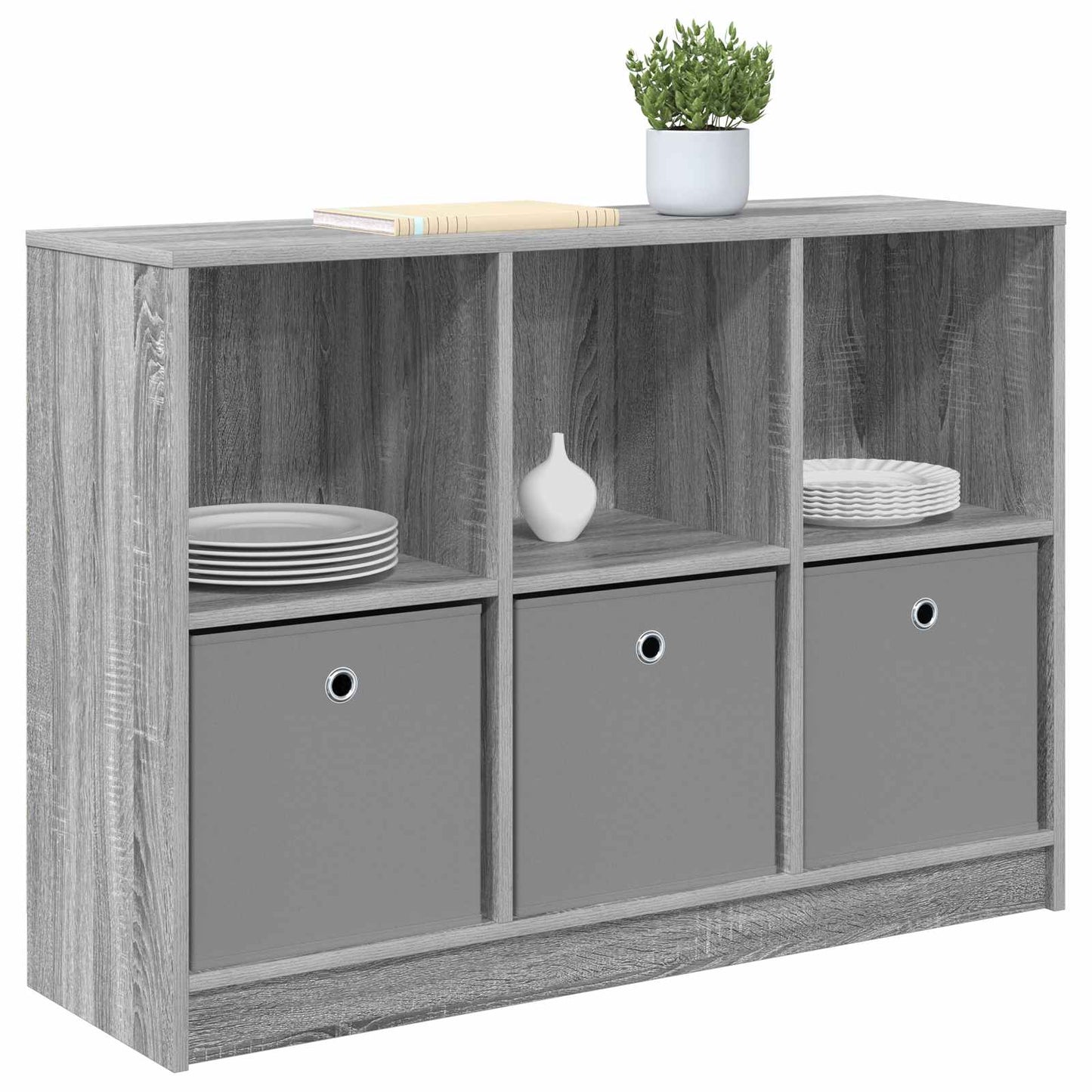 Sideboard with Drawer Grey Sonoma 102 x 32 x 73.5 cm