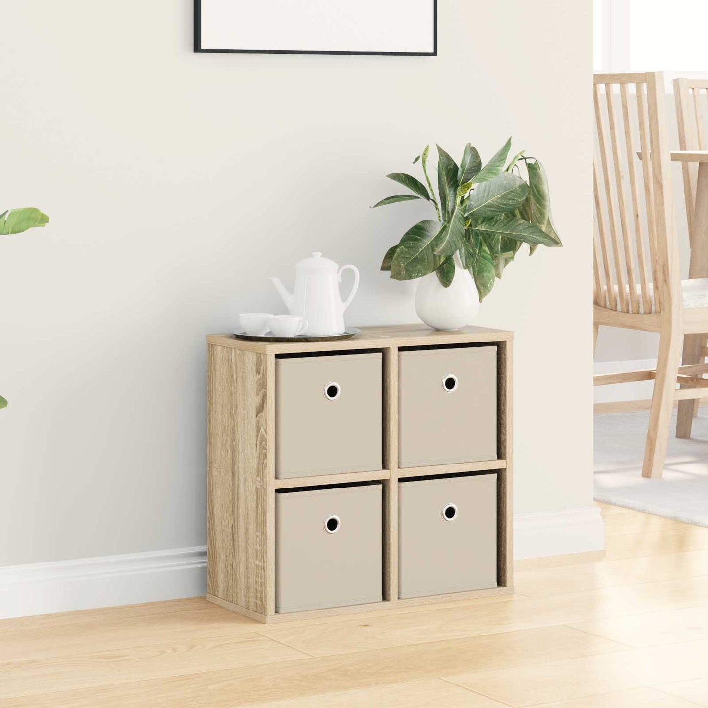 Sideboard with Drawer Sonoma Oak 49.5 x 22 x 47 cm