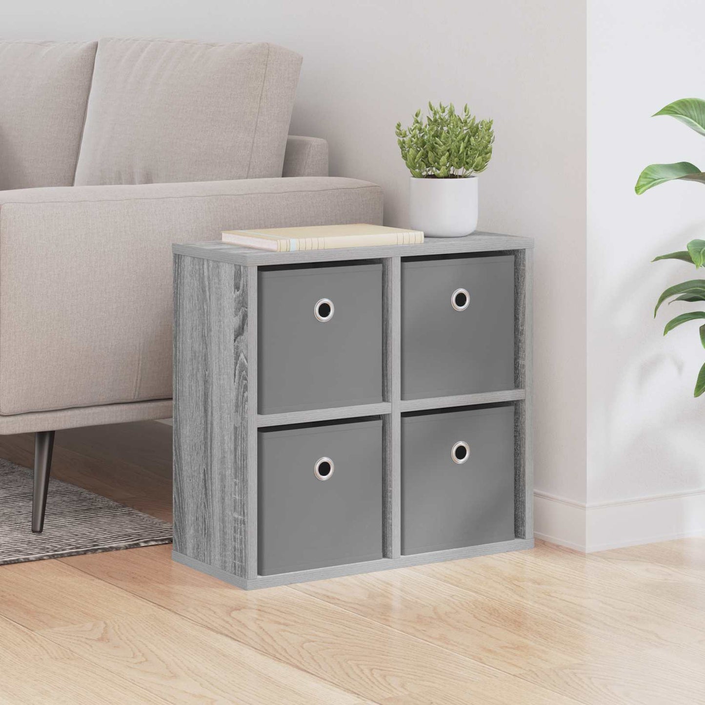 Sideboard with Drawer Grey Sonoma 49.5 x 22 x 47 cm