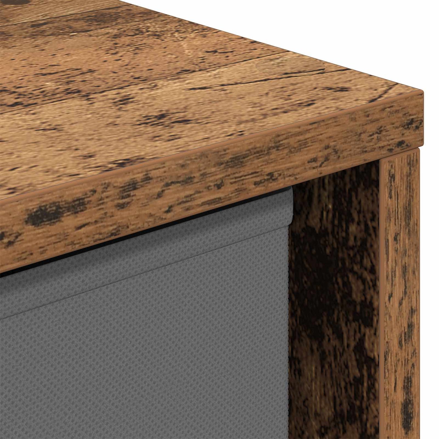Sideboard with Drawer Old Wood 49.5 x 22 x 47 cm