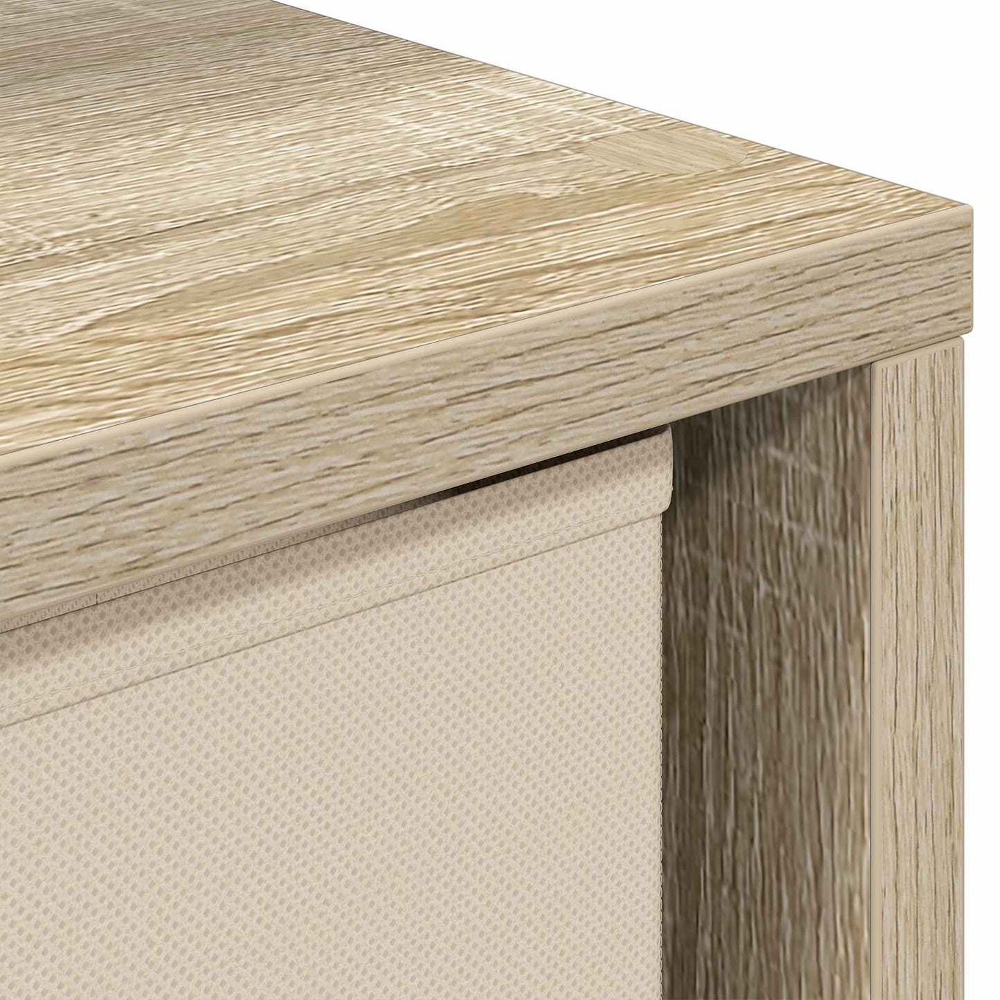 Sideboard with Drawer Sonoma Oak 59.5 x 27 x 57 cm