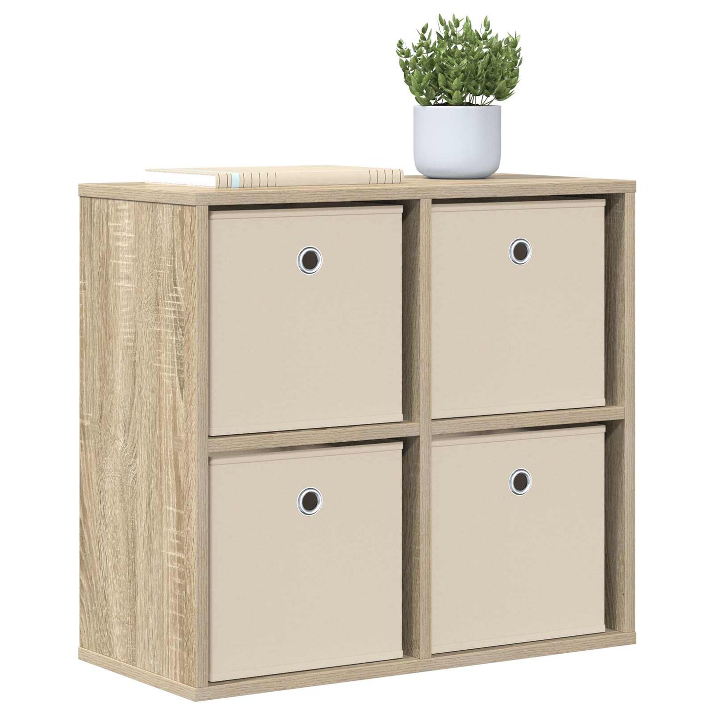 Sideboard with Drawer Sonoma Oak 59.5 x 27 x 57 cm