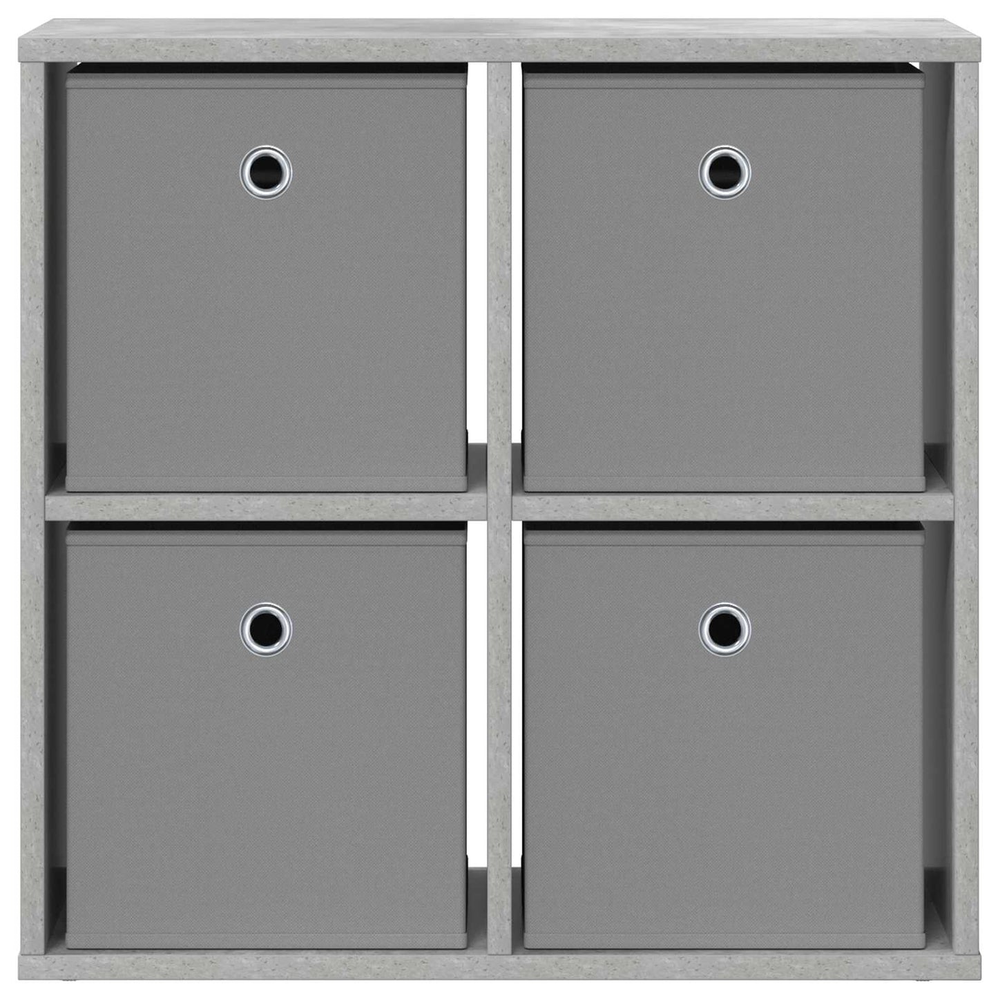 Sideboard with Drawer Concrete Grey 59.5 x 27 x 57 cm