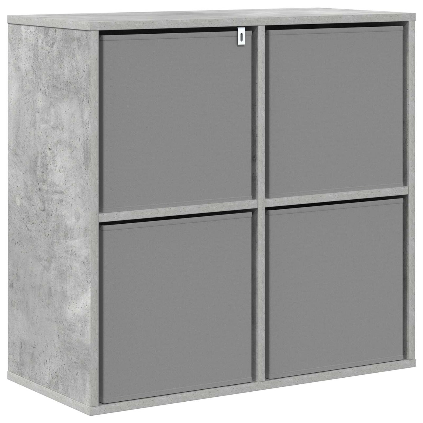 Sideboard with Drawer Concrete Grey 68.5 x 32 x 67 cm