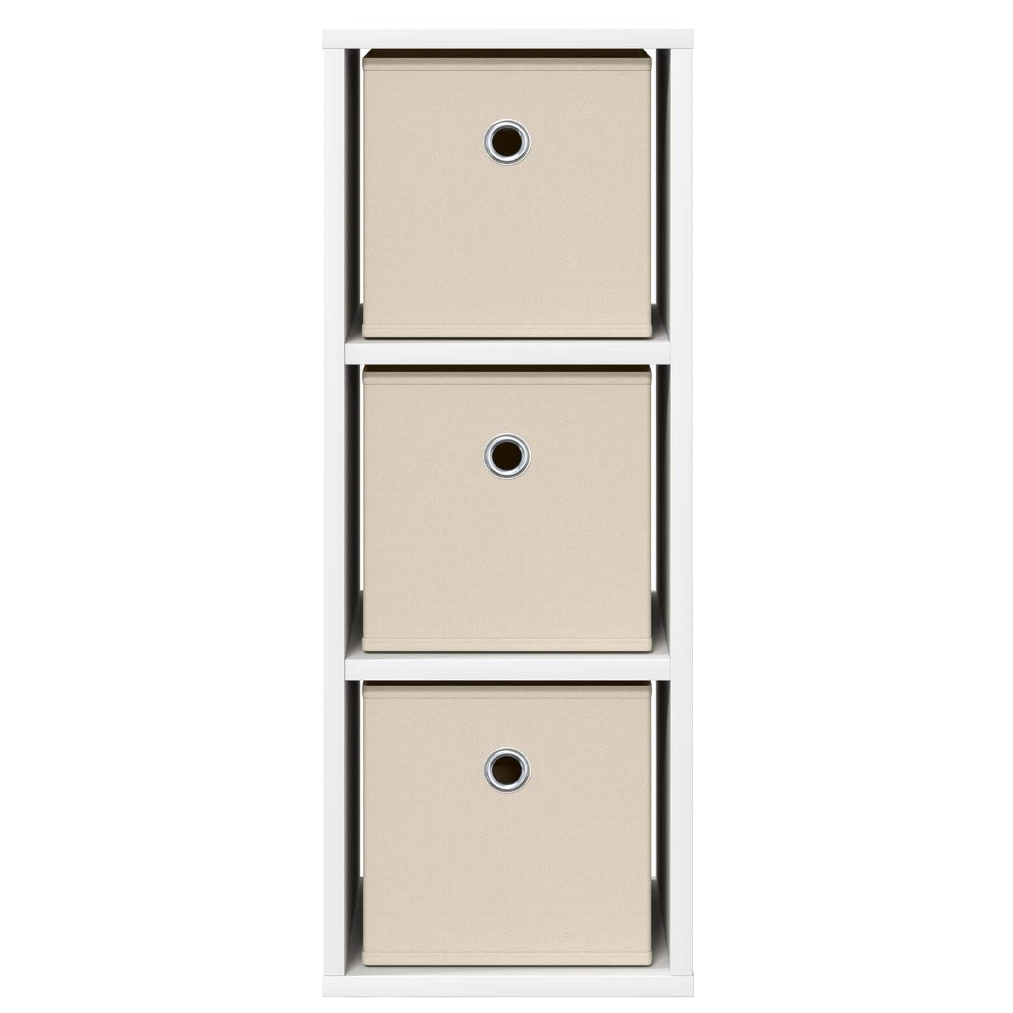 Sideboard with Drawer White 25.5 x 22 x 69.5 cm