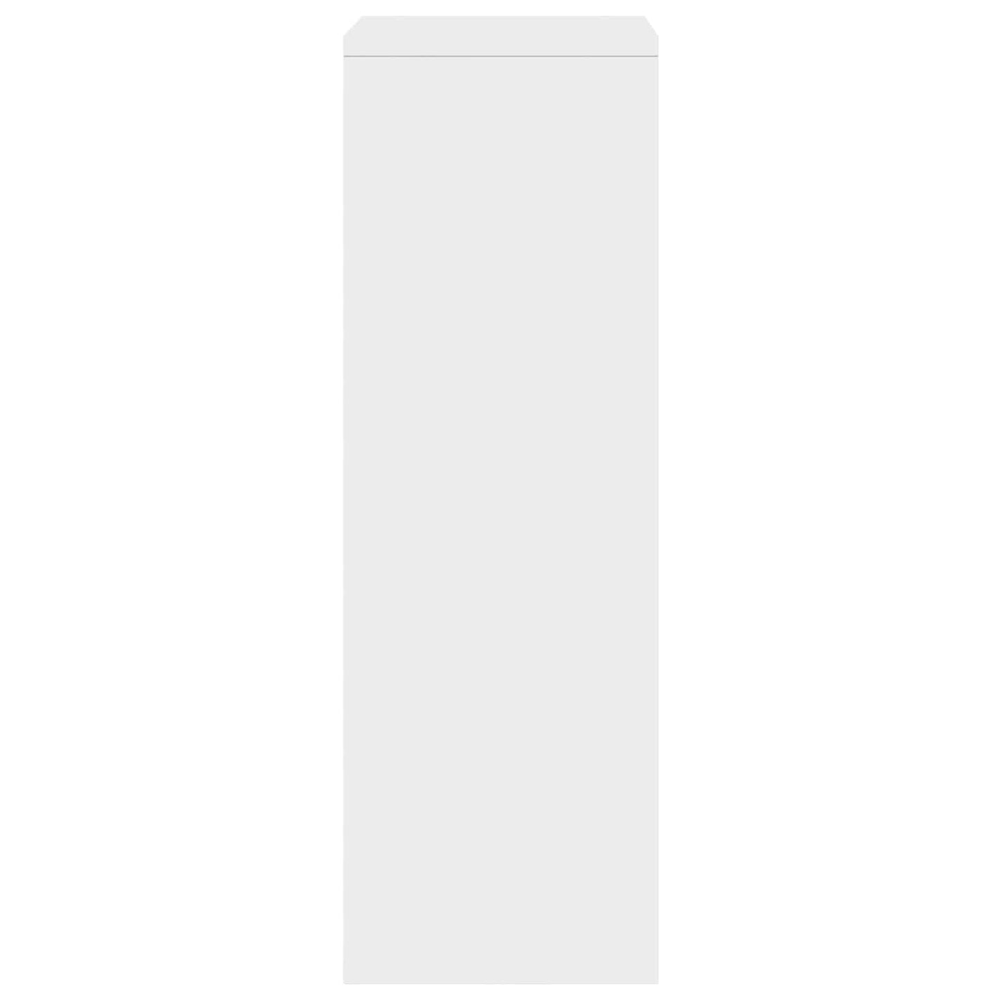 Sideboard with Drawer White 25.5 x 22 x 69.5 cm