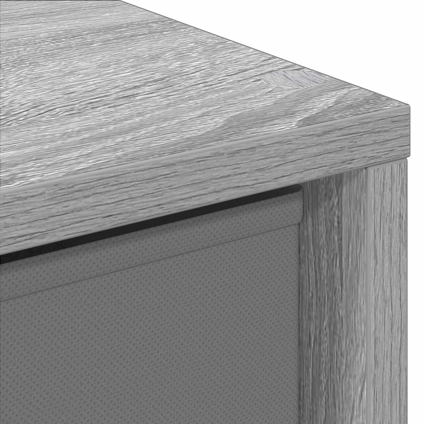 Sideboard with Drawer Grey Sonoma 30.5 x 27 x 84.5 cm