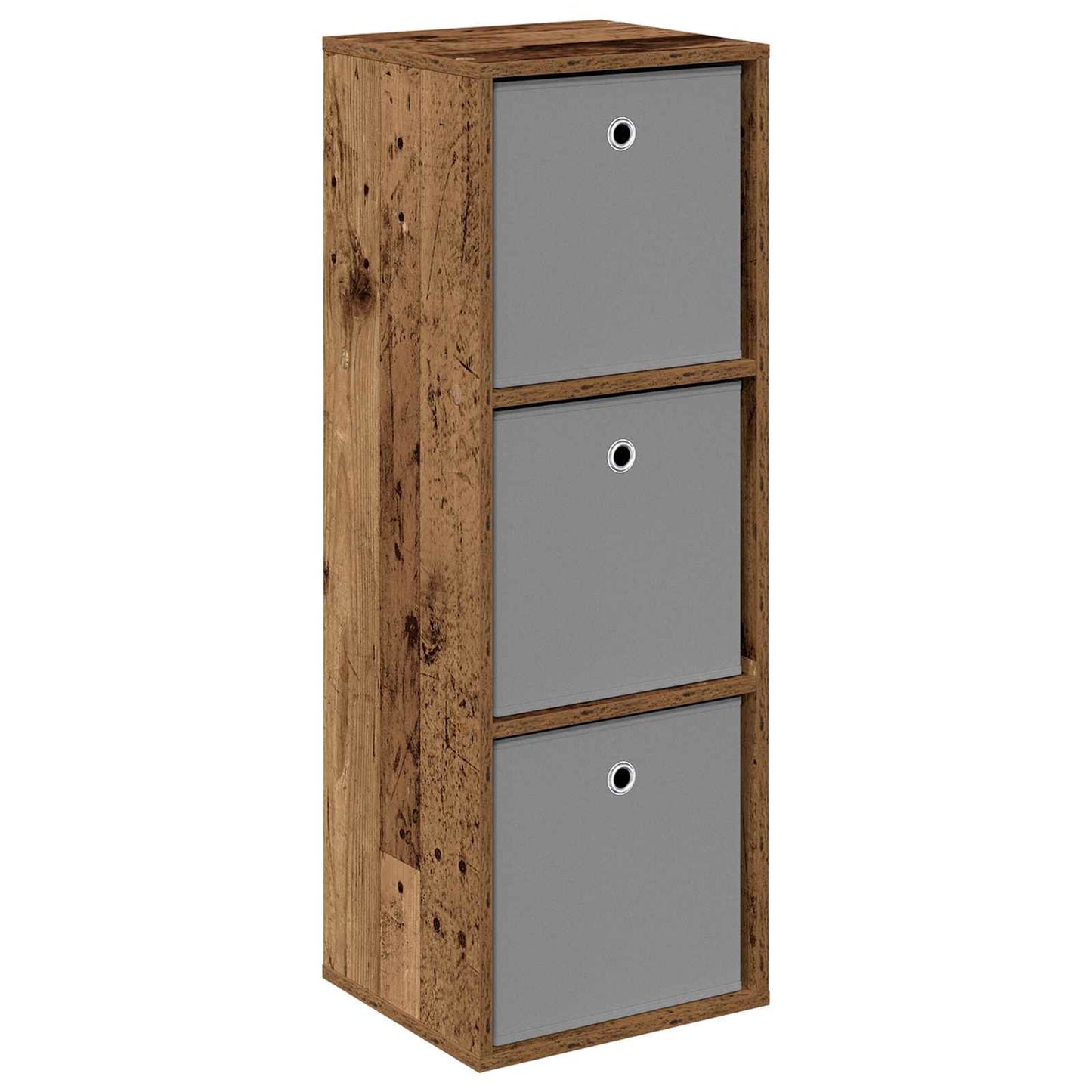 Sideboard with Drawer Old Wood 35 x 32 x 99.5 cm