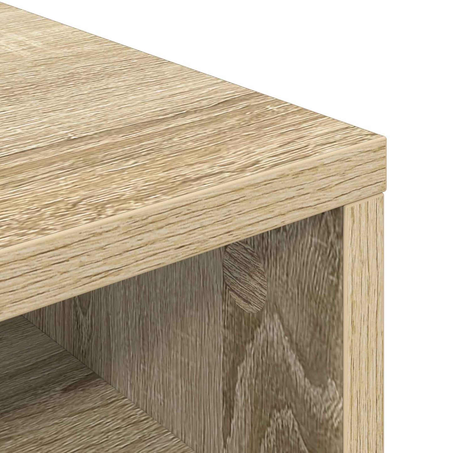Lowboard with Drawer Sonoma Oak 72 x 22.5 x 38 cm