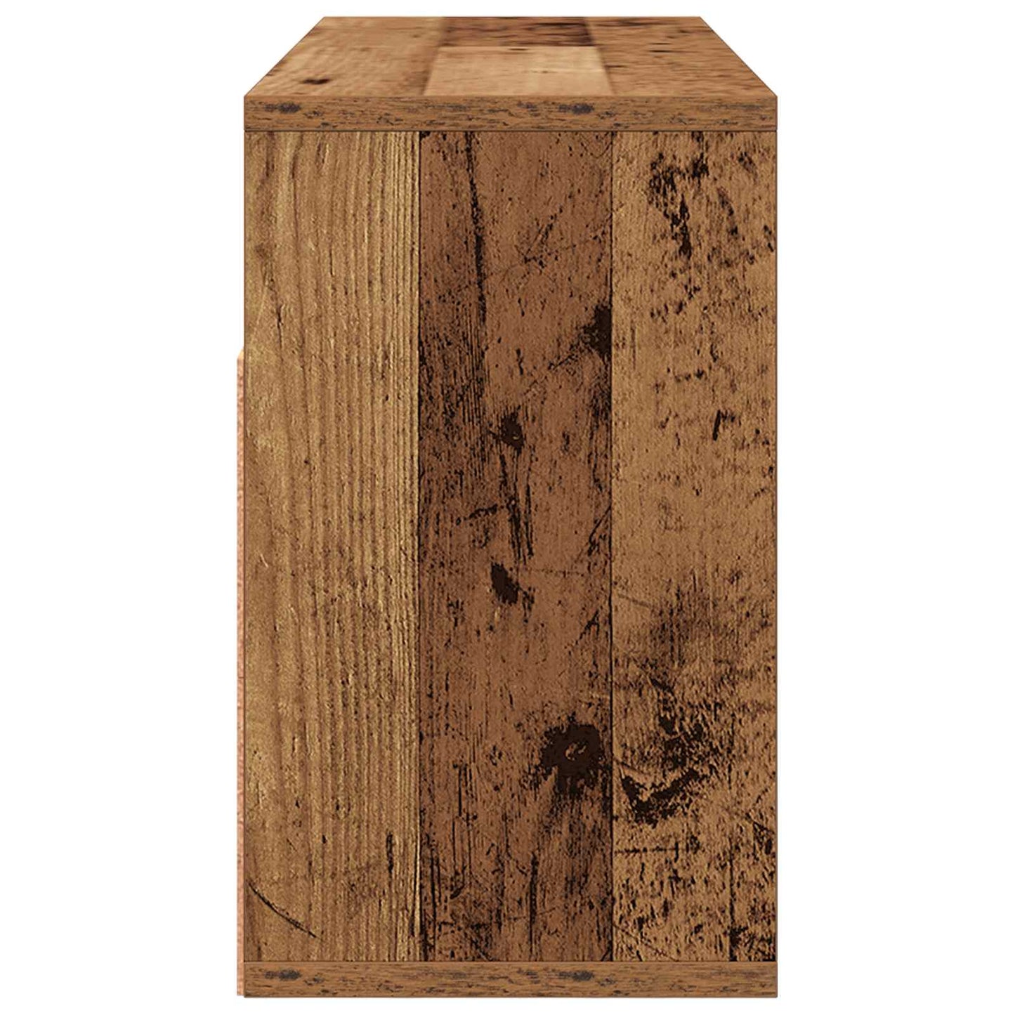Lowboard with Drawer Old Wood 72 x 22.5 x 38 cm
