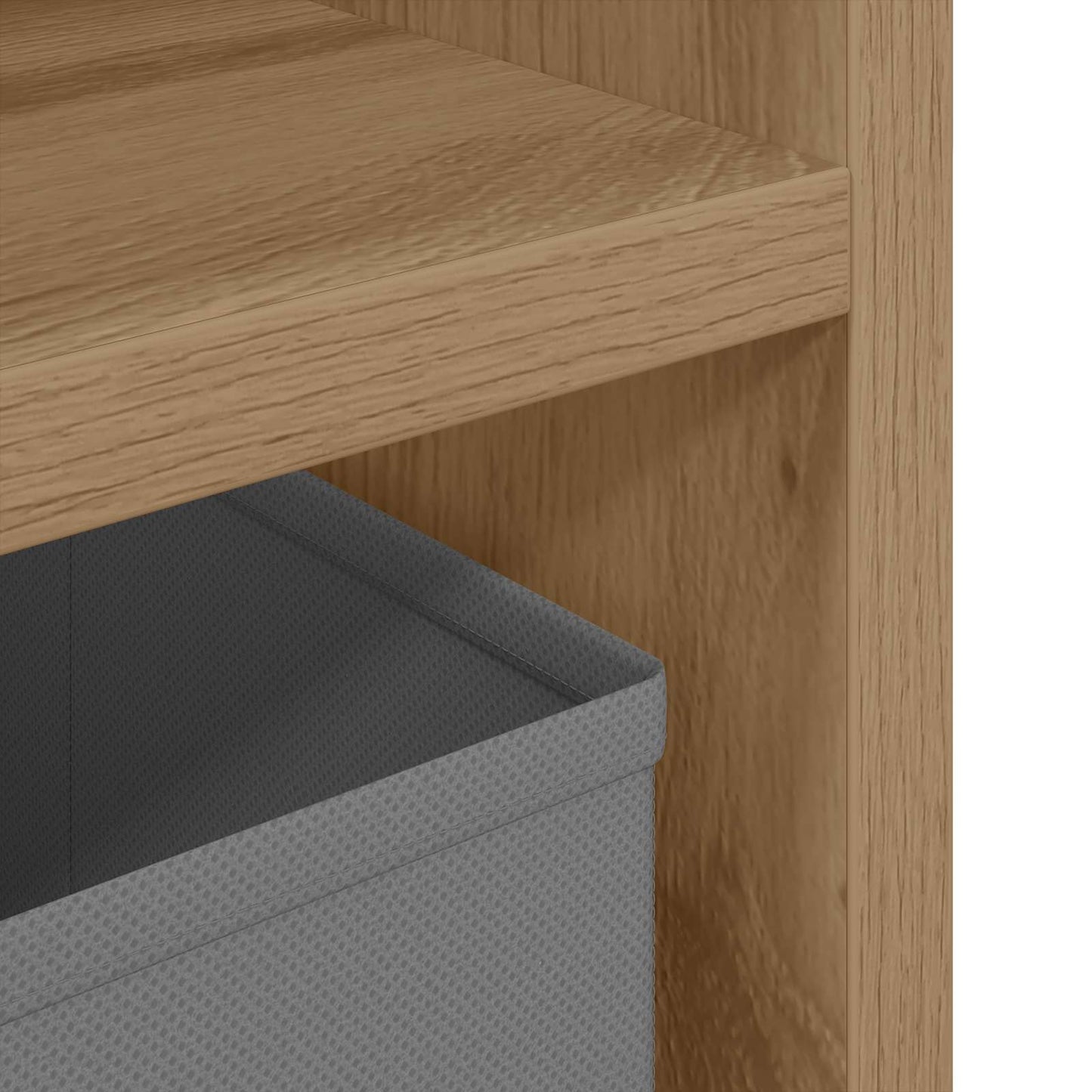 Lowboard with Drawer Artisan Oak 72 x 22.5 x 38 cm