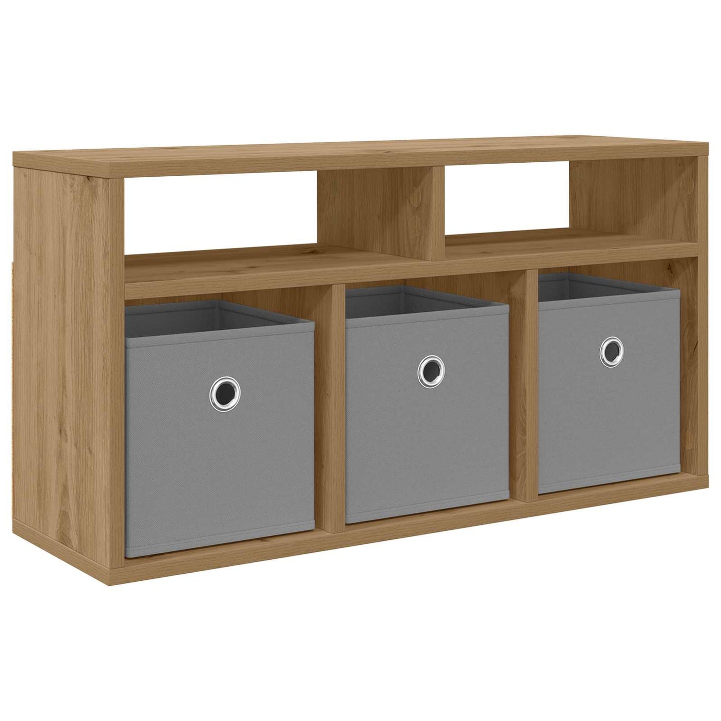 Lowboard with Drawer Artisan Oak 72 x 22.5 x 38 cm