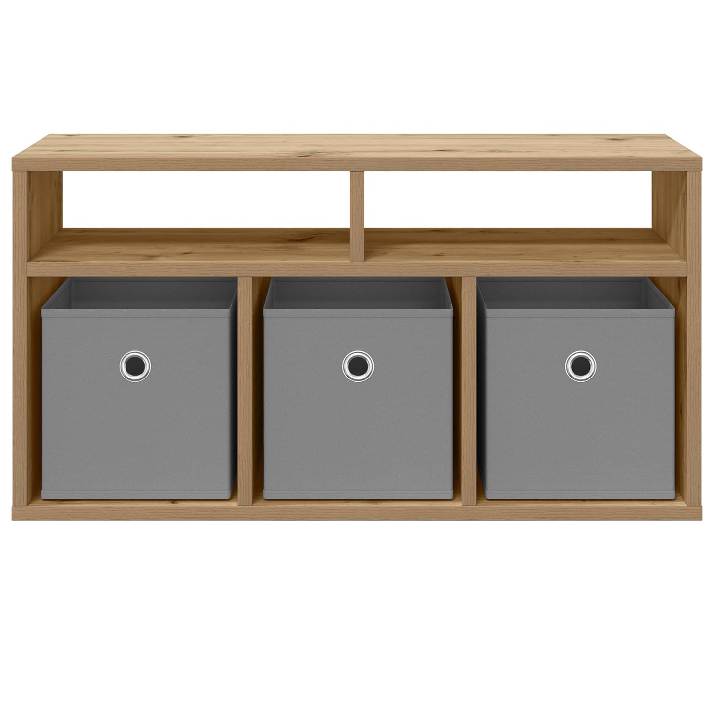 Lowboard with Drawer Artisan Oak 72 x 22.5 x 38 cm