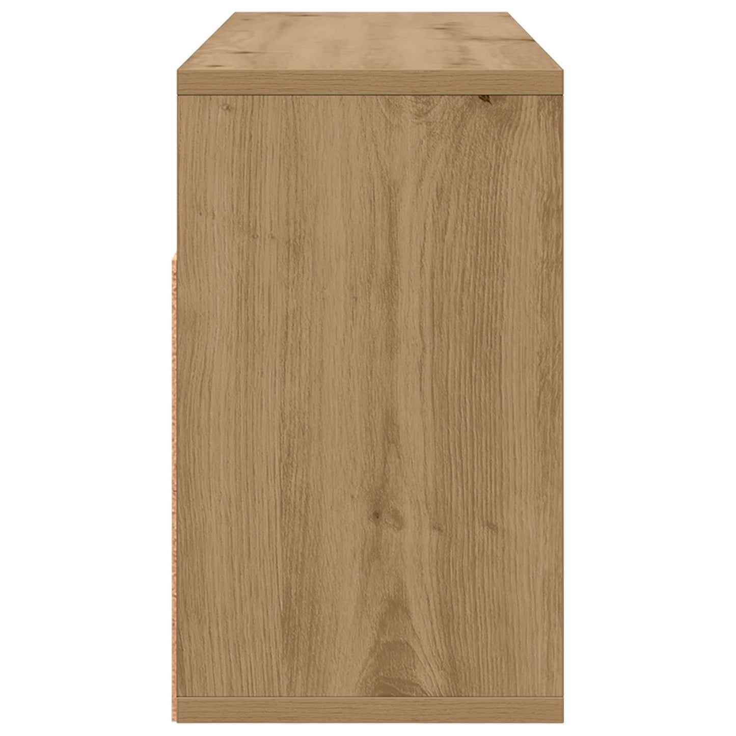 Lowboard with Drawer Artisan Oak 72 x 22.5 x 38 cm
